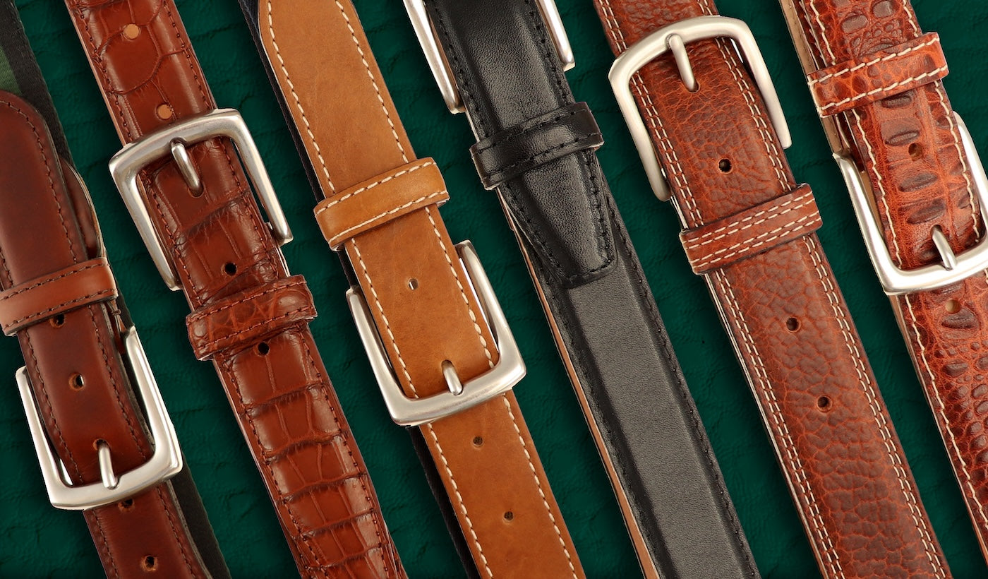 types leather belts guide