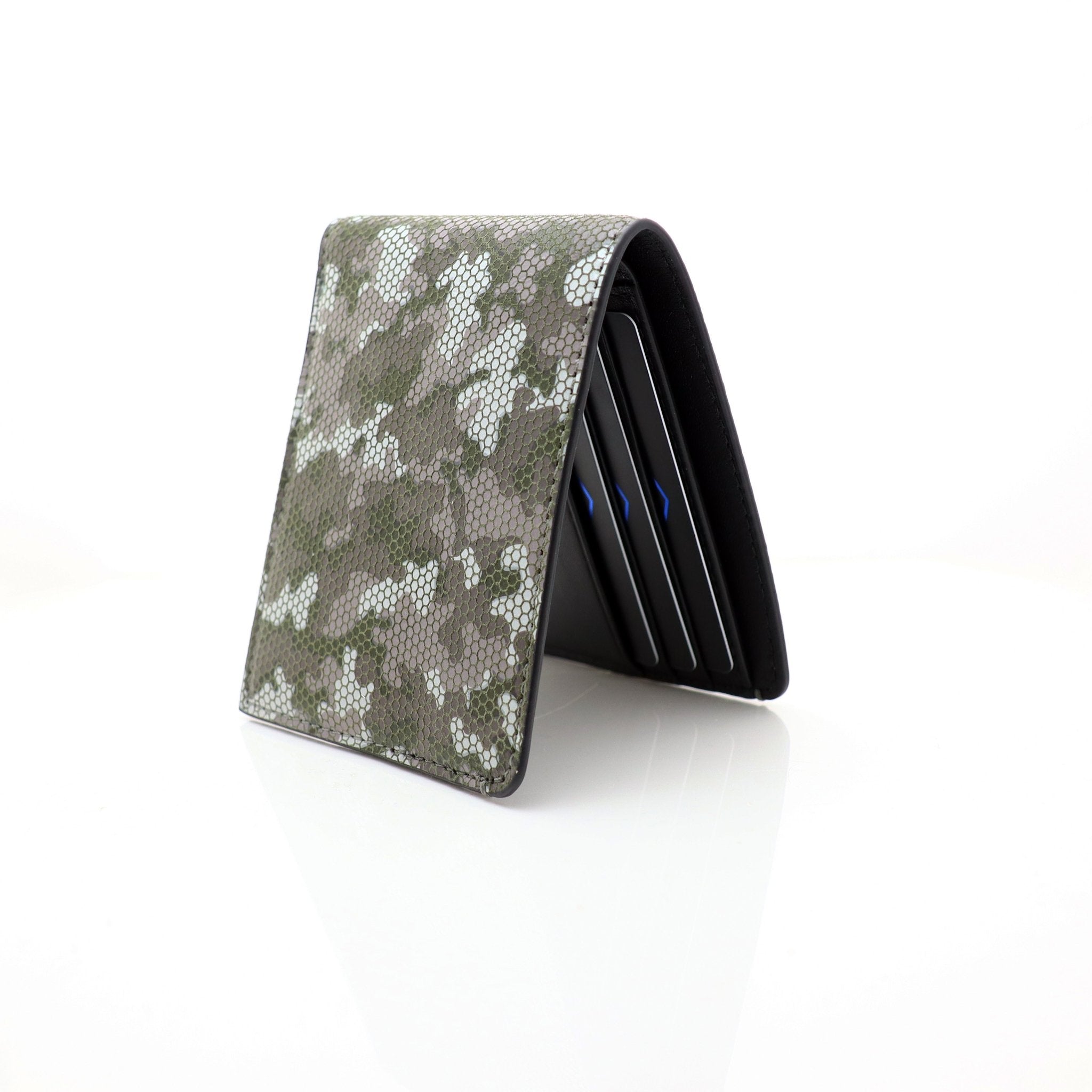 Unisex Wallet 6cc Camo - Peridot | COLDFIRE - COLDFIRE