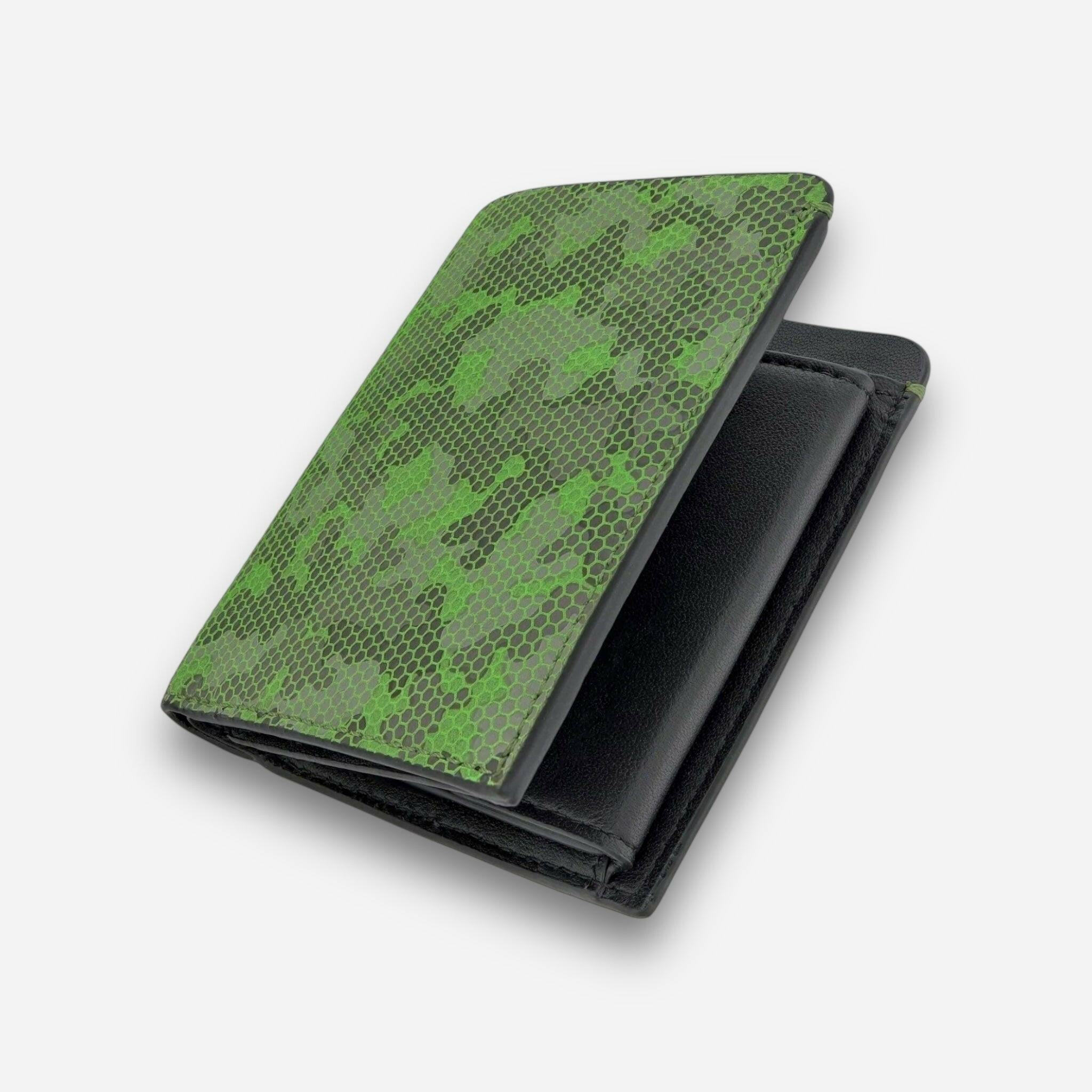 Unisex Wallet 6cc & Coin Pocket - Lime | COLDFIRE - COLDFIRE