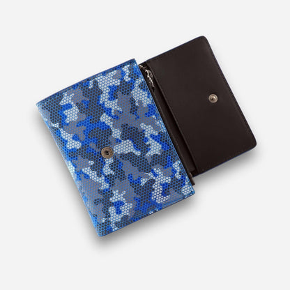 Unisex Wallet 8cc & Zip Pocket - Brilliant Blue | COLDFIRE - COLDFIRE