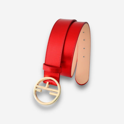 Aura Belt - Ruby Red-women's belt-COLDFIRE