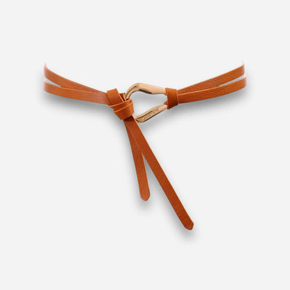 Elysian Knot Belt - Camel Gold-women's belt-COLDFIRE