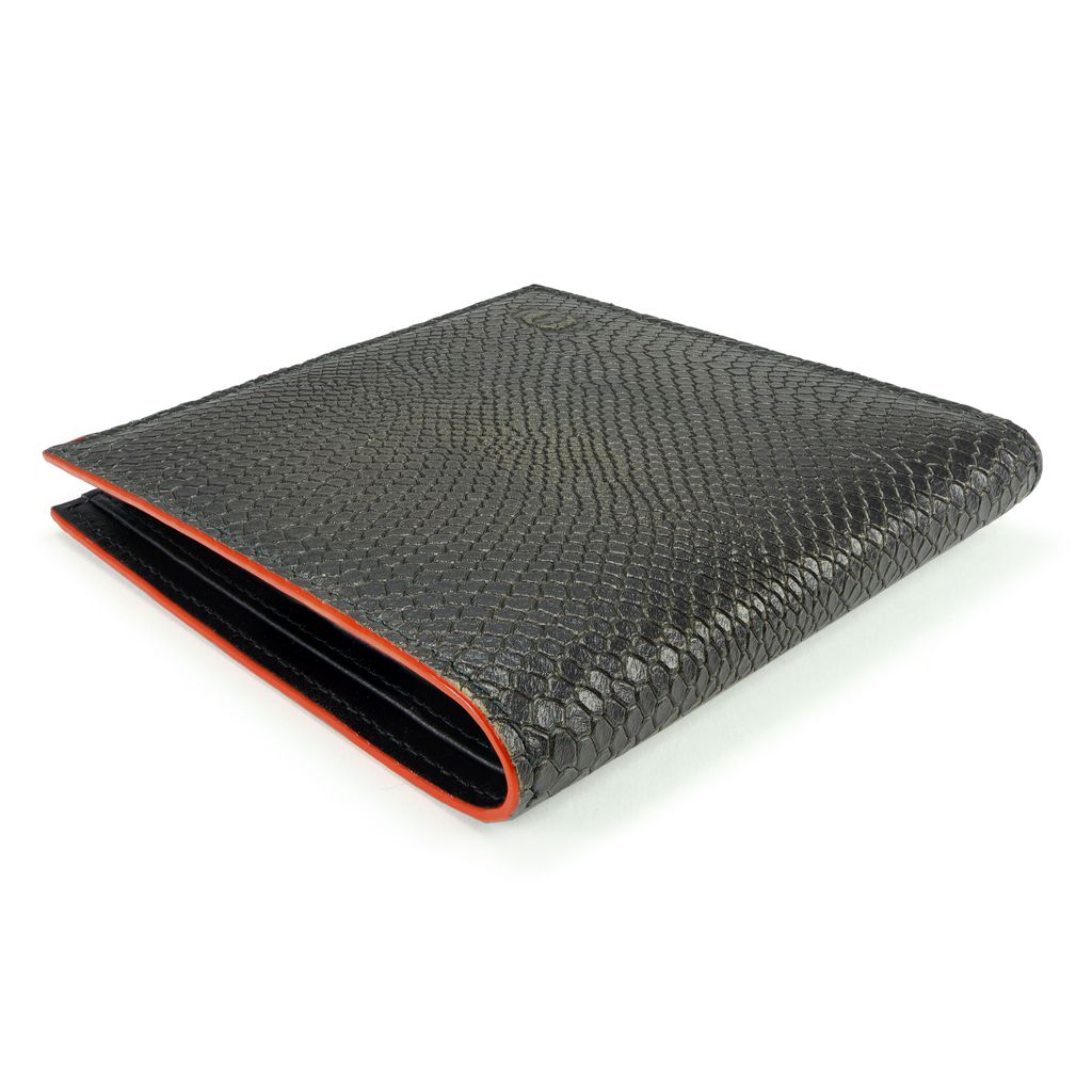 Eye Snake - Slim Bifold Portafoglio 8CC - Rosso