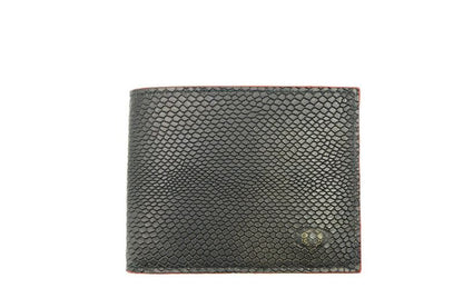 SNAKE EYE - Slim Bifold Wallet 6cc - Red - COLDFIRE