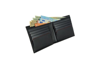 SNAKE EYE - Slim Bifold Wallet 8cc - Black - COLDFIRE